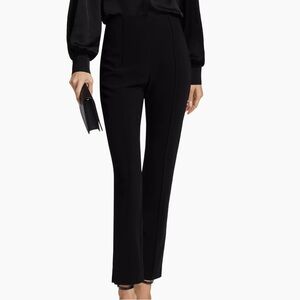 NWT cinq a sept Brianna crepe split hem pants